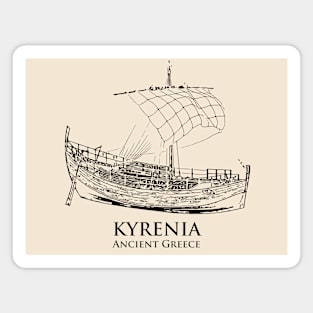 Kyrenia Ancient Greek Ship Magnet